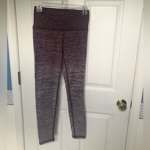 Aerie Leggings Size Medium Purple Ombré